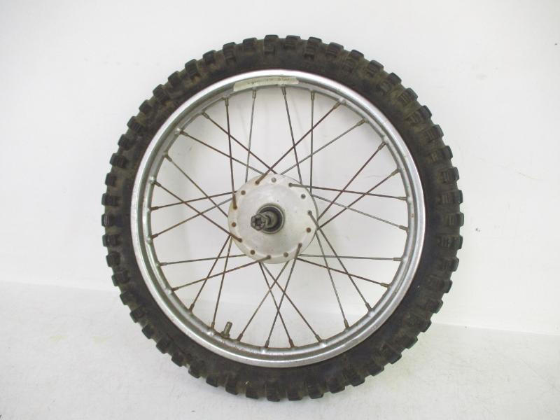 HONDA MBX50前輪ホイール 1974-1975 Honda MR 50 Front Wheel Rim Spokes 1.20x14 44601-131-000